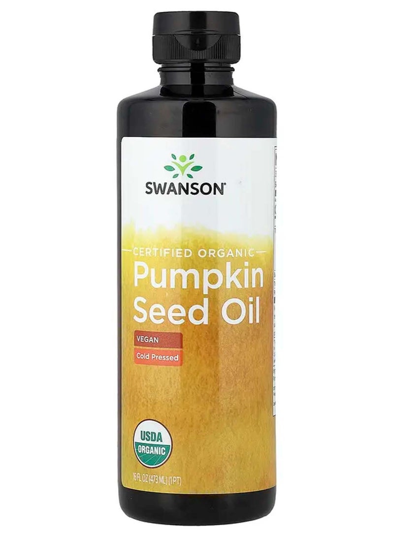 سوانسون زيت بذور اليقطين العضوي ، 16 أونصة سائلة (473 مل) - Image 1